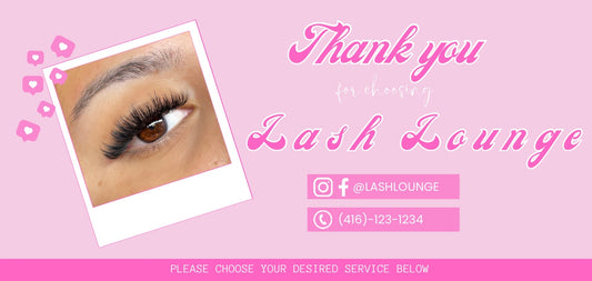 Pink Bubble Acuity Template for Lash Artist
