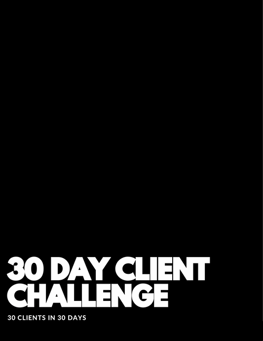 30 Clients in 30 Days: Your Step-by-Step Guide to Building a Thriving Clientele [With Resell Rights]