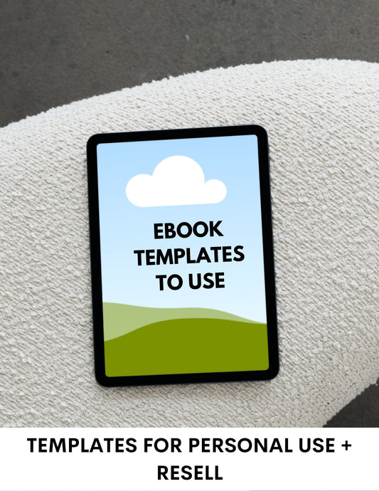 5 Ebook/Guide Templates [With Resell Rights]